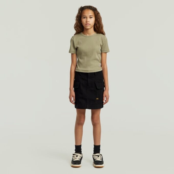 Meisjes Cargo Minirok Meisjes Cargo Minirok