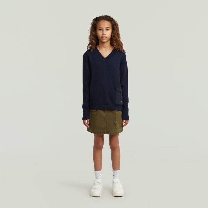 Meisjes Cargo Minirok Meisjes Cargo Minirok
