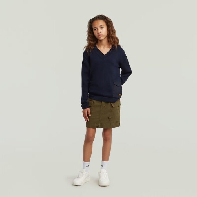 Meisjes Cargo Minirok Meisjes Cargo Minirok