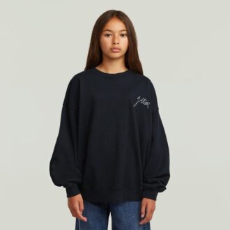 Meisjes Crew Oversized Trui