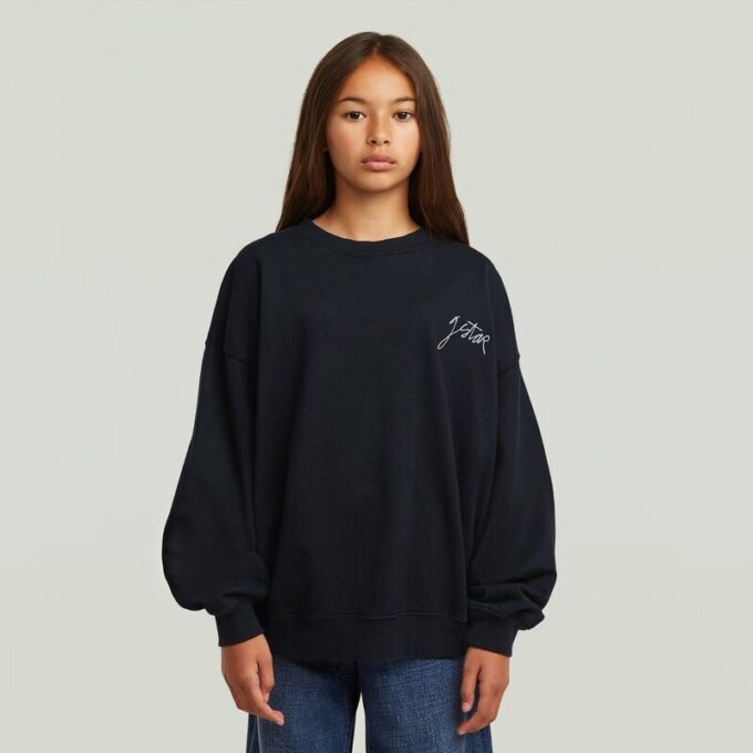 Meisjes Crew Oversized Trui