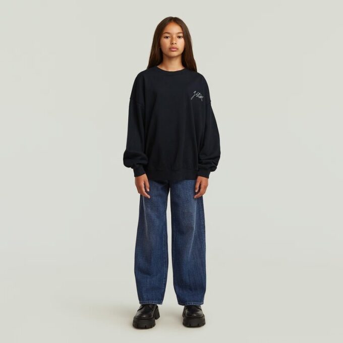 Meisjes Crew Oversized Trui