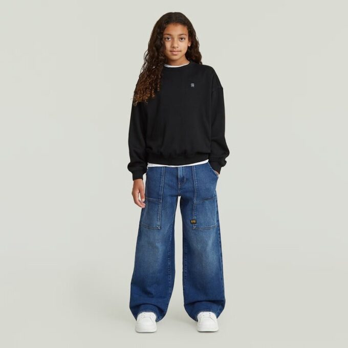 Meisjes Crew Oversized Trui
