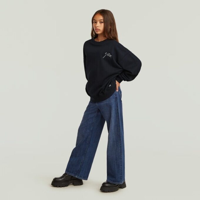 Meisjes Crew Oversized Trui