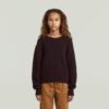 Meisjes cropped crew knit Meisjes cropped crew knit
