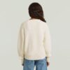 Meisjes cropped crew knit
