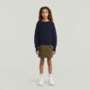 Meisjes cropped crew knit Meisjes cropped crew knit