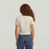 Meisjes cropped mini slim T-shirt