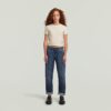 Meisjes cropped mini slim T-shirt