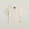 Meisjes cropped mini slim T-shirt