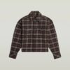 Meisjes cropped pocket shirt Meisjes cropped pocket shirt