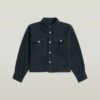 Meisjes cropped pocket shirt Meisjes cropped pocket shirt