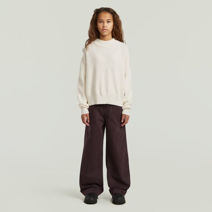 Meisjes Deck 2.0 Hoge Losse Chino