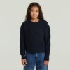 Meisjes Fisherman Crop Knit