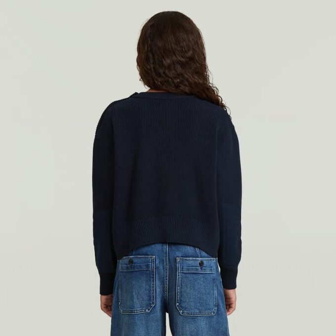 Meisjes Fisherman Crop Knit