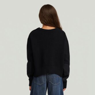 Meisjes Fisherman Crop Knit Cardigan