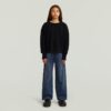Meisjes Fisherman Crop Knit Cardigan