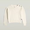 Meisjes Fisherman Crop Knit Cardigan