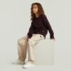 Meisjes gezellige natuurlijke broek Meisjes gezellige natuurlijke broek