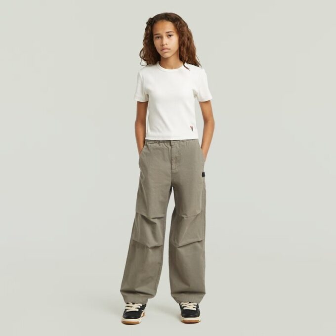 Meisjes gezellige natuurlijke broek