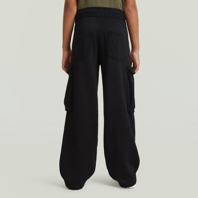 Meisjes hoge taille cargo joggingbroek Meisjes hoge taille cargo joggingbroek