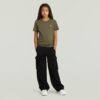 Meisjes hoge taille cargo joggingbroek Meisjes hoge taille cargo joggingbroek