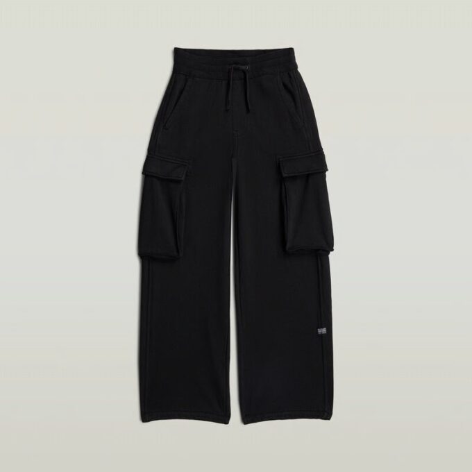 Meisjes hoge taille cargo joggingbroek Meisjes hoge taille cargo joggingbroek