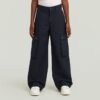 Meisjes hoge taille cargobroek Meisjes hoge taille cargobroek