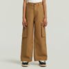 Meisjes hoge taille cargobroek Meisjes hoge taille cargobroek