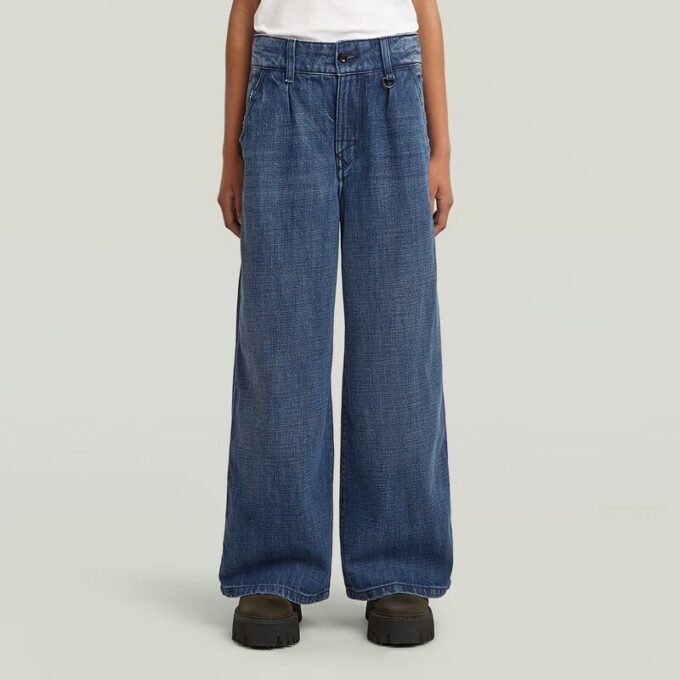 Meisjes Icon Skater Chino High Loose Jeans