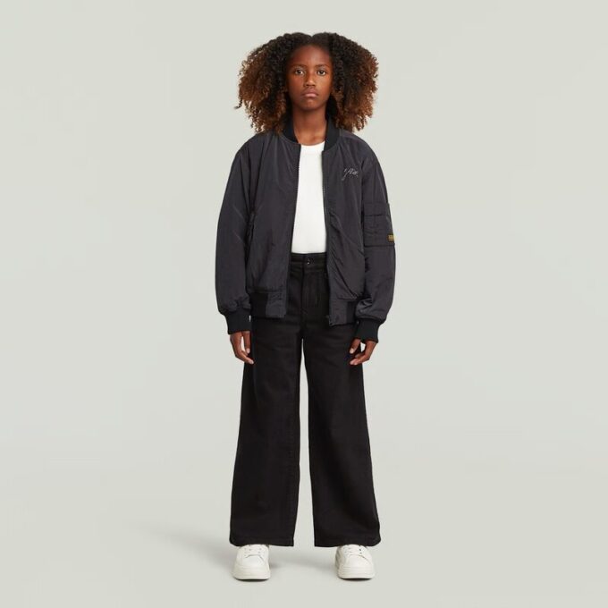 Meisjes Icon Skater Chino High Loose Jeans