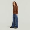 Meisjes Icon Skater Chino High Loose Jeans