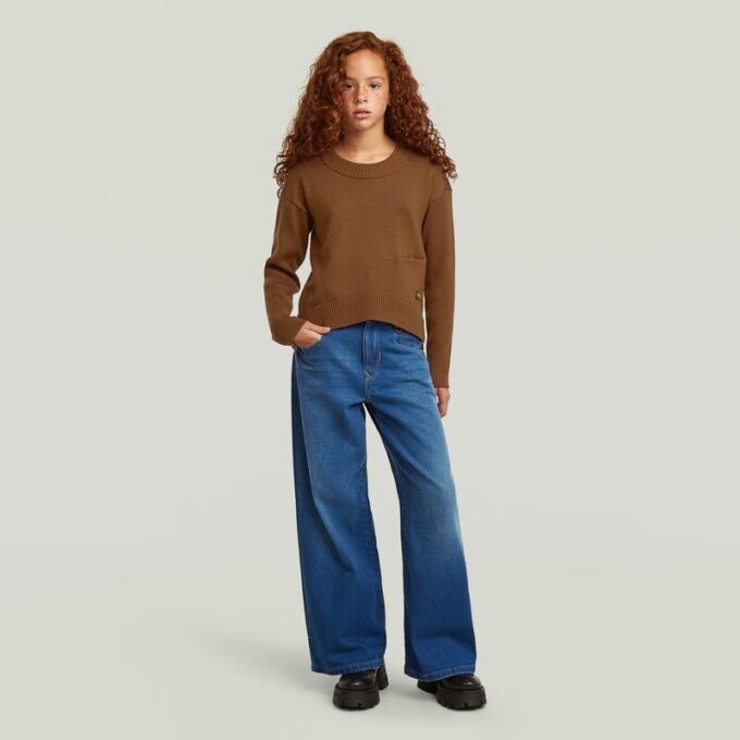 Meisjes Legionknit Cardigan Meisjes Legionknit Cardigan