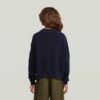 Meisjes moderne kabelgebreide cardigan Meisjes moderne kabelgebreide cardigan