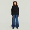 Meisjes moderne kabelgebreide cardigan Meisjes moderne kabelgebreide cardigan