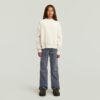 Meisjes moderne kabelgebreide cardigan Meisjes moderne kabelgebreide cardigan