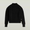 Meisjes moderne kabelgebreide cardigan Meisjes moderne kabelgebreide cardigan