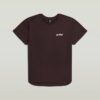 Meisjes opgerolde T-shirt Meisjes opgerolde T-shirt