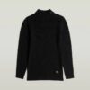Meisjes ronde knoop gebreide cardigan