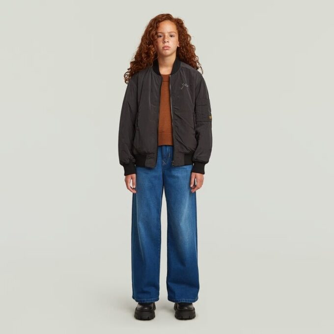 Meisjes Skater High Loose Jeans Meisjes Skater High Loose Jeans