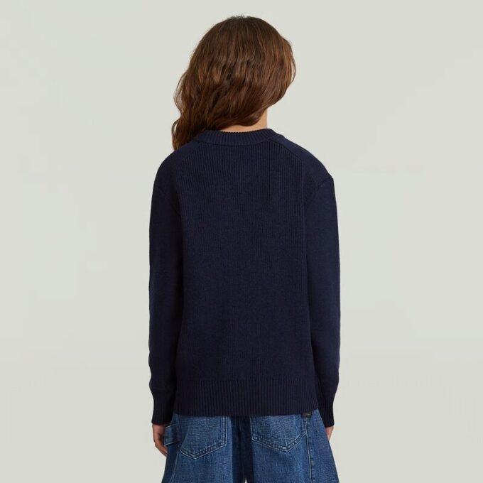 Meisjes vissersgebreid vest Meisjes vissersgebreid vest