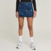 Micro Denim Skort Micro Denim Skort