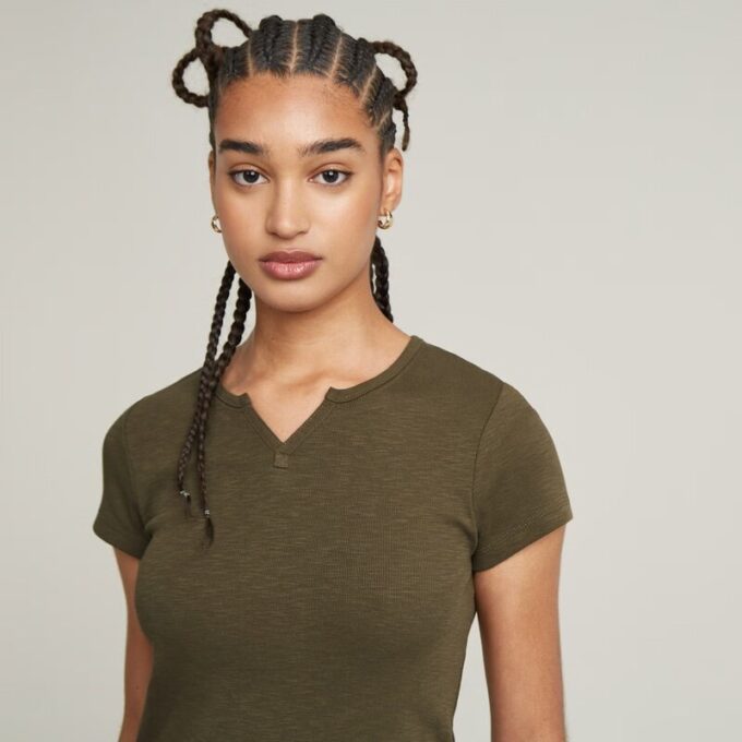 Micro Placket Slim Top Micro Placket Slim Top