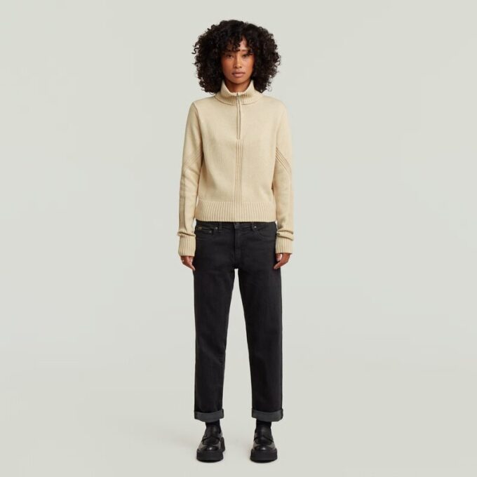 Milano Half Zip Knit