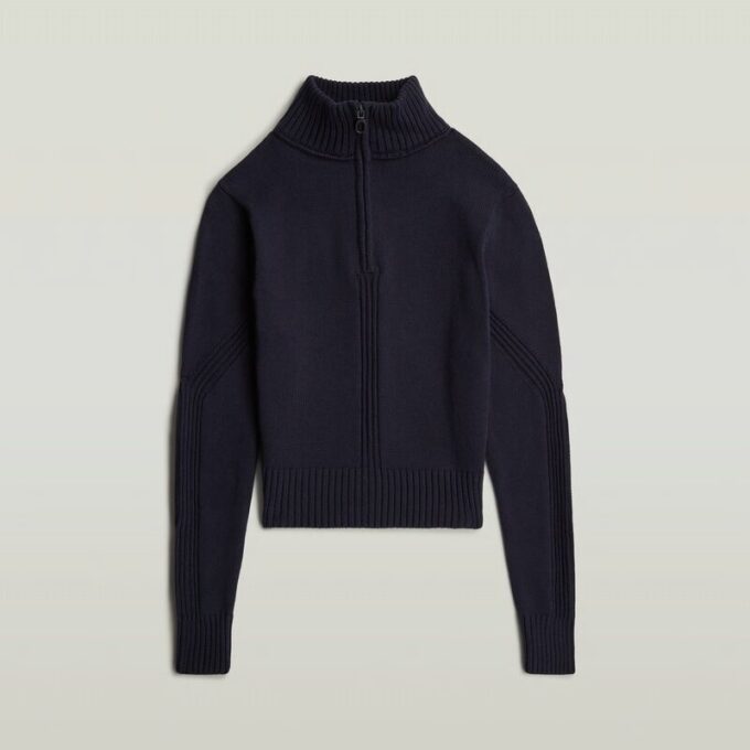 Milano Half Zip Knit