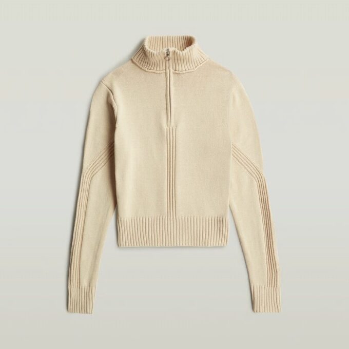 Milano Half Zip Knit