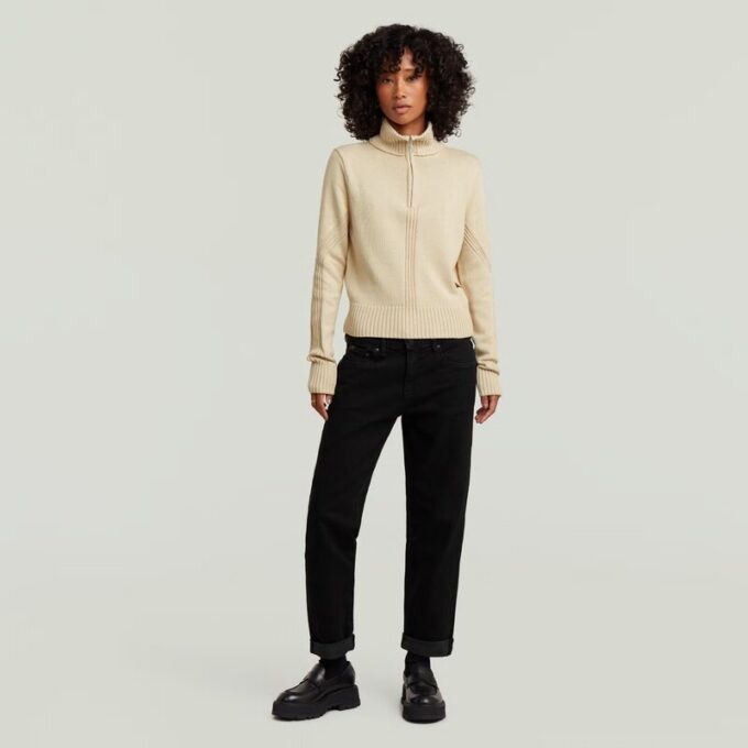 Milano Half Zip Knit
