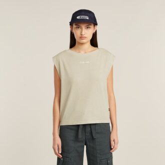Mini G-Script Logo Overdyed Top