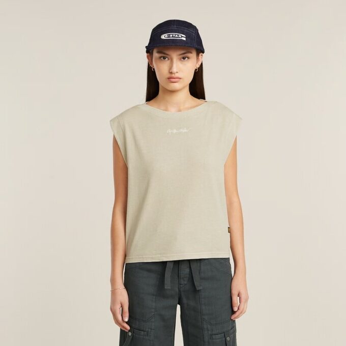 Mini G-Script Logo Overdyed Top Mini G-Script Logo Overdyed Top