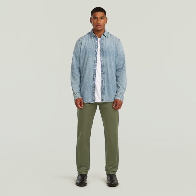 Morry taps toelopende chino Morry taps toelopende chino